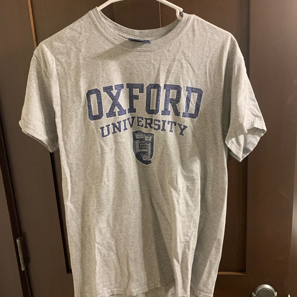 Oxford University Gray T-Shirt
